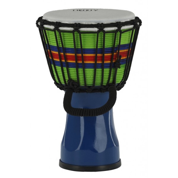 Gewa 7'' Djembe Liberty Rope Tuned Blue