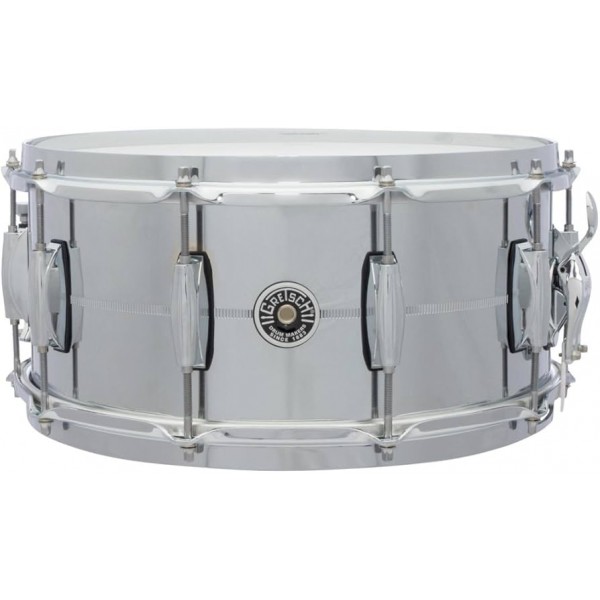 Gretsch GB4164S 14''x6.5'' Brooklyn Chrome Over Steel Snare Drum