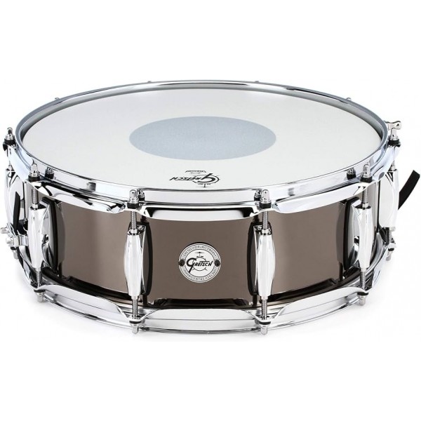 Gretsch Black Nickel Over Steel Snare 14"x5"