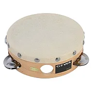 Gewa 6'' Tambourine Traditional With Shells  Gewa 6'' Tambourine Traditional With Shells