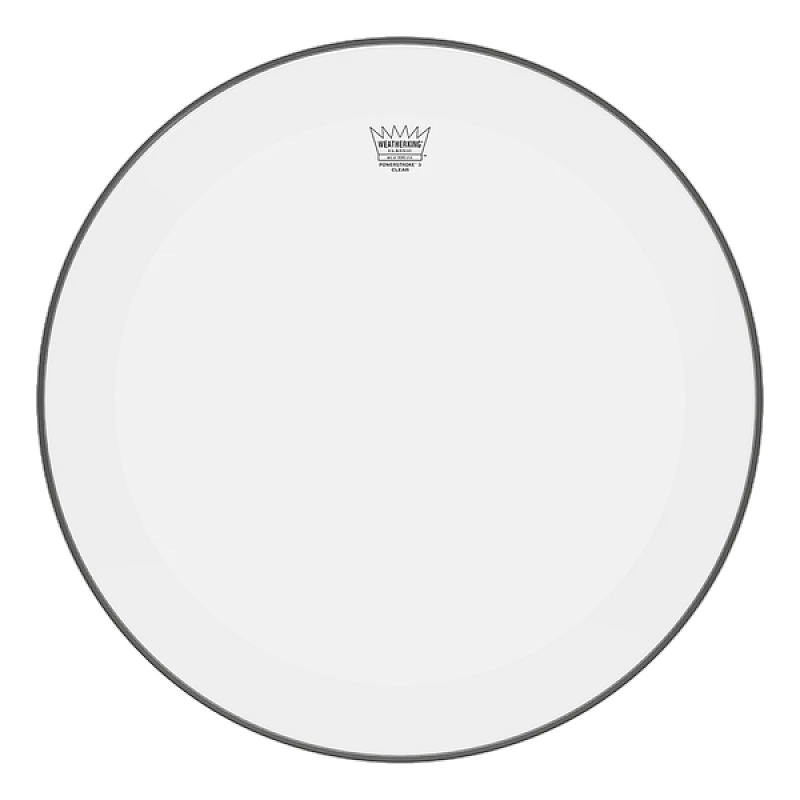 Remo 22'' Classic Fit Powerstroke 3 Clear Bass Drum Remo 22'' Classic Fit Powerstroke 3 Clear Bass Drum