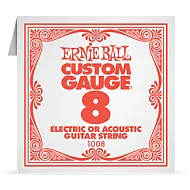 Ernie Ball 008 Plain Steel Electric and Acoustic Guitar 1008 Ernie Ball 008 Plain Steel Electric and Acoustic Guitar 1008