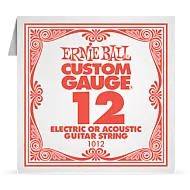 Ernie Ball 012 Plain Steel Electric and Acoustic Guitar 1012 Ernie Ball 012 Plain Steel Electric and Acoustic Guitar 1012